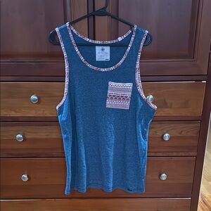On The Byas Blue Tank Top